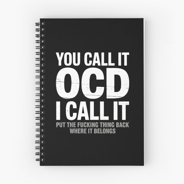 Item preview, You Call It OCD I Call It - This gift is perfect for perfectionists with OCD who humorously celebrate their neurodiversity. designed and sold by ZyziowskyArt.