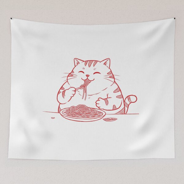 Item preview, Hungry Cat designed and sold by mrchavish.
