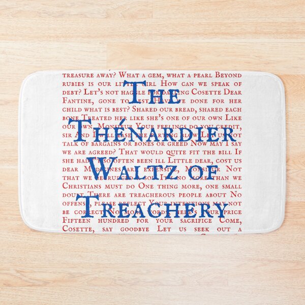 Item preview, Les Miserable Lyrics designed and sold by broadwaygirl142.