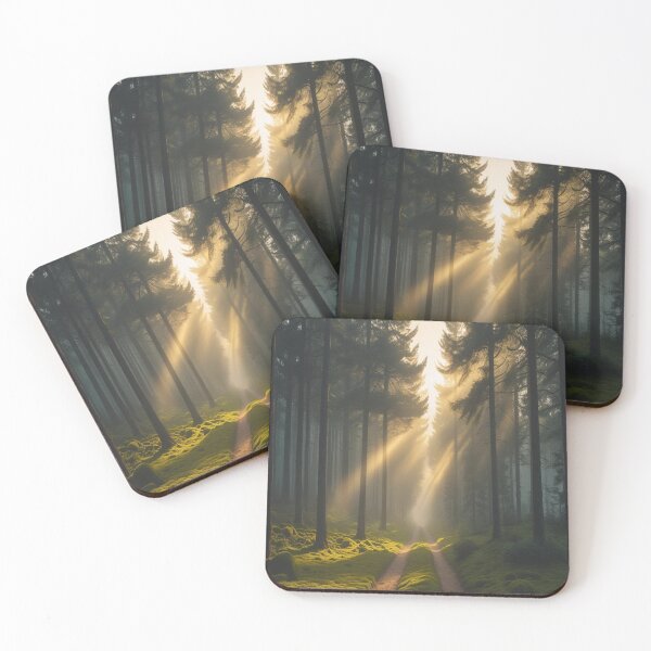 Item preview, Lifestyle Hub: Dreamy Forest Path - Misty Woodland Landscape designed and sold by M&M Lifestyle Hub.