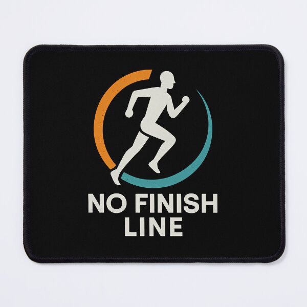 Item preview, No Finish Line – Infinite Runner Motivation Graphic designed and sold by ArcadiaSilence.