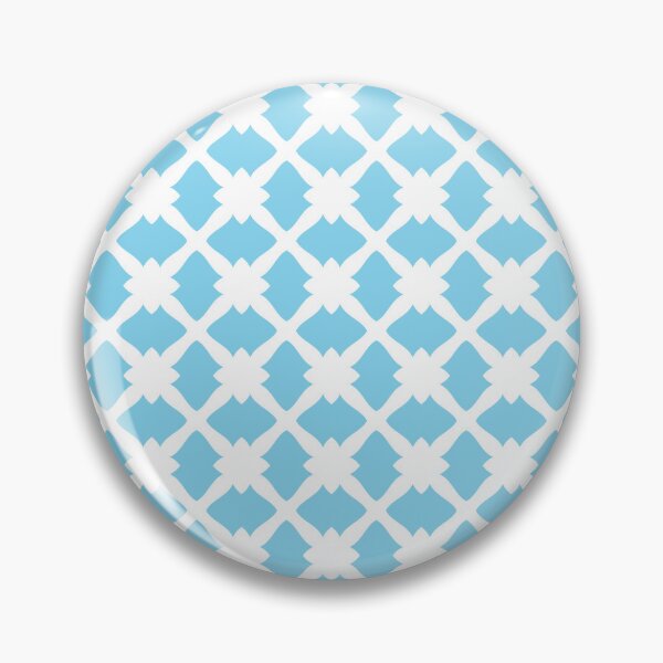 Item preview, Mid Century Modern Geometric Blue Pattern  designed and sold by Atokeh.