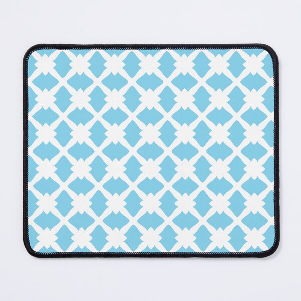 Item preview, Mid Century Modern Geometric Blue Pattern  designed and sold by Atokeh.