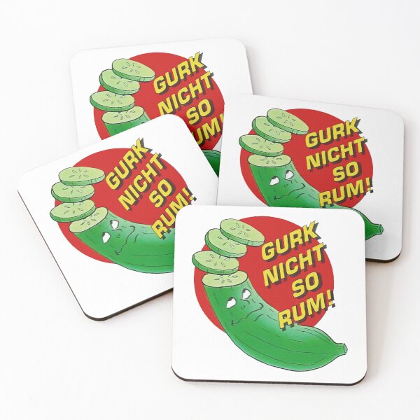 Item preview, Don't pickle like that! – Original Hanuta sticker with a cucumber (80s cult motif) designed and sold by Alpha Stag.