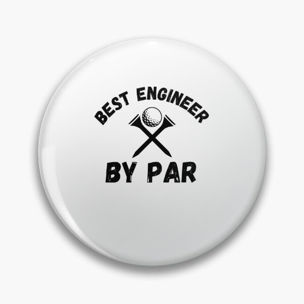 Item preview, Best Engineer by par funny Engineer golfing humor designed and sold by snowry.