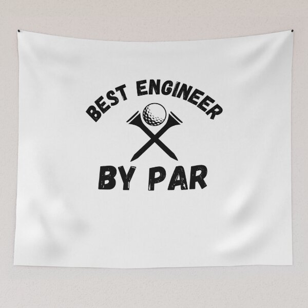 Item preview, Best Engineer by par funny Engineer golfing humor designed and sold by snowry.