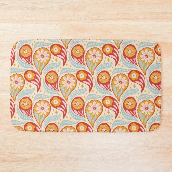 Item preview, Groovy 1970s--Paisley-Flowers & Leaves designed and sold by Kozee.
