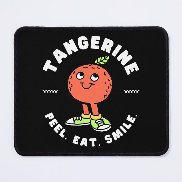 Item preview, Peel. Eat. Smile. (Tangerine) designed and sold by Peerless-Prime.
