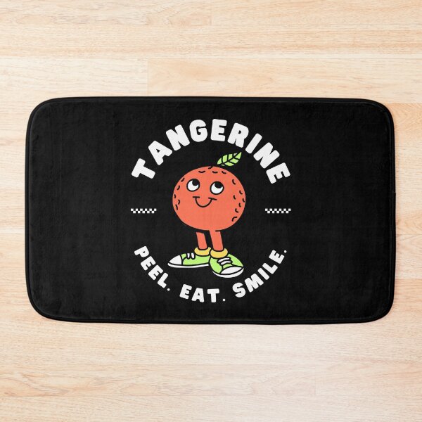 Item preview, Peel. Eat. Smile. (Tangerine) designed and sold by Peerless-Prime.