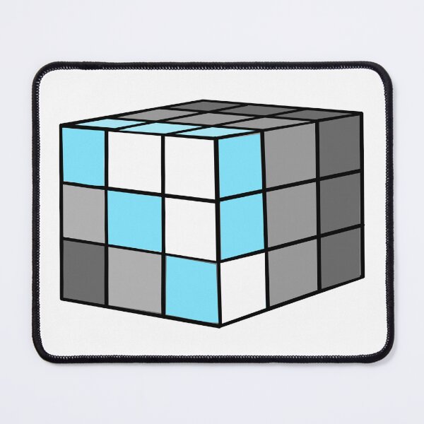 Item preview, Rubik Demiboy Pride Flag Cube designed and sold by HarveyHandcraftsandDesigns.