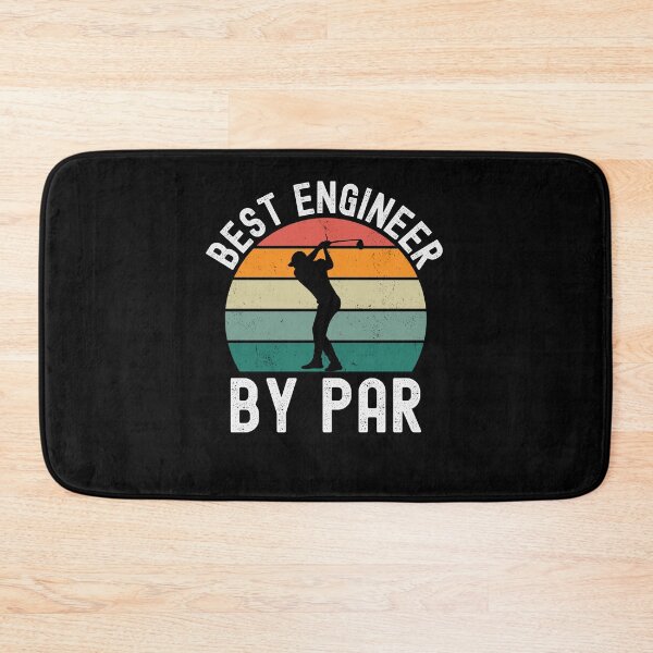 Item preview, Best Engineer by par funny Engineer golfing joke retro designed and sold by snowry.
