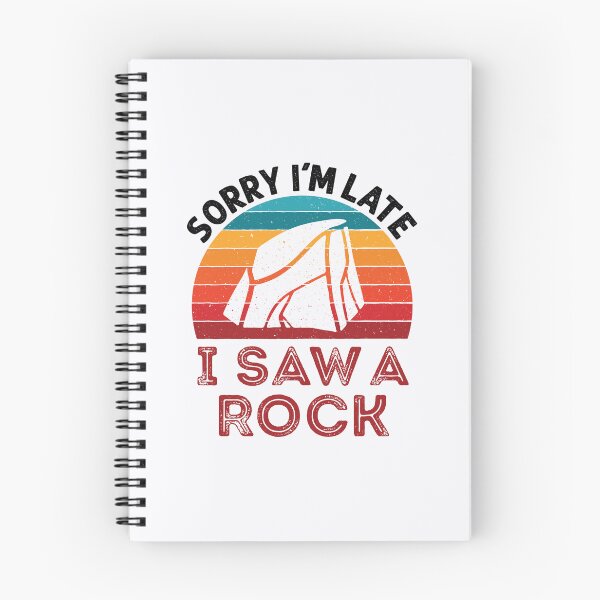 Item preview, Sorry I'm Late I Saw a Rock designed and sold by jaygo.