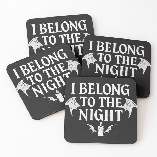 Item preview, I Belong to the Night – Gothic Bat Wings Dark Aesthetic Design designed and sold by Tami0673.
