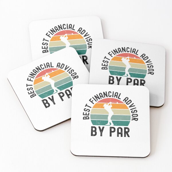 Item preview, Best Finacial Advisor by par funny golfing humor retro designed and sold by snowry.