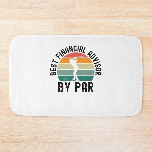 Item preview, Best Finacial Advisor by par funny golfing humor retro designed and sold by snowry.