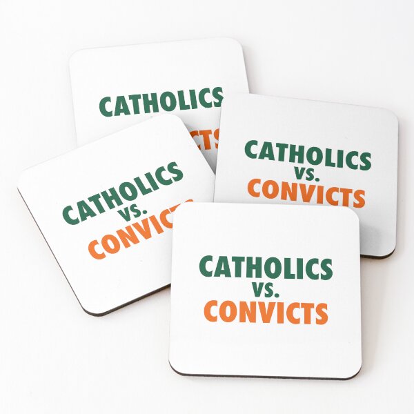 Item preview, Catholics Vs. Convicts  designed and sold by saragraya.