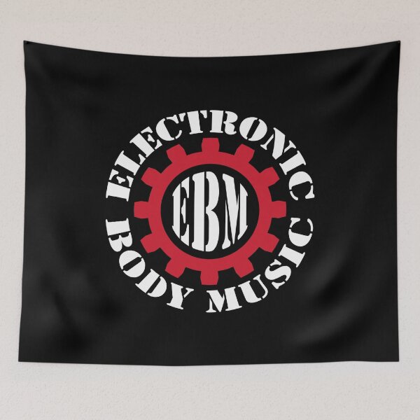 Item preview, Electronic Body Music EBM gear red designed and sold by lathspell.
