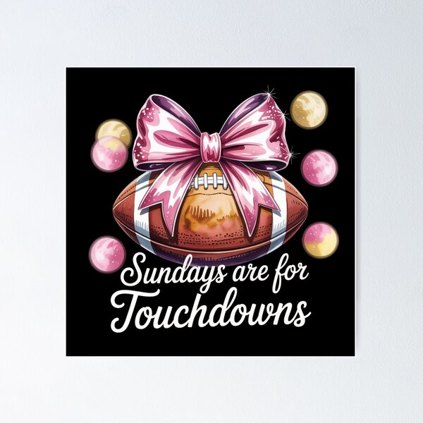 Item preview, Sundays are for Touchdowns designed and sold by theartfulaspie.