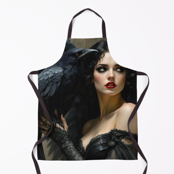 Item preview, Goddess Morrigan with Raven. designed and sold by SoniaSarkali.