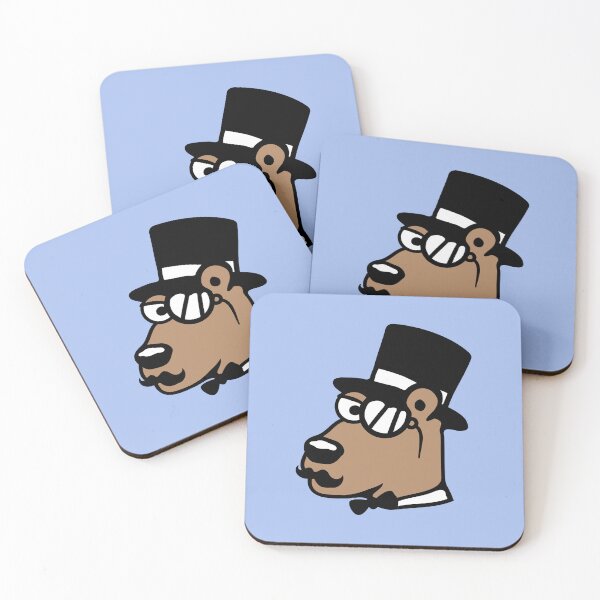 Item preview, Bear Sir Gentleman Mr. rich Monocle Glasses Top Hat designed and sold by shirt-o-mat.