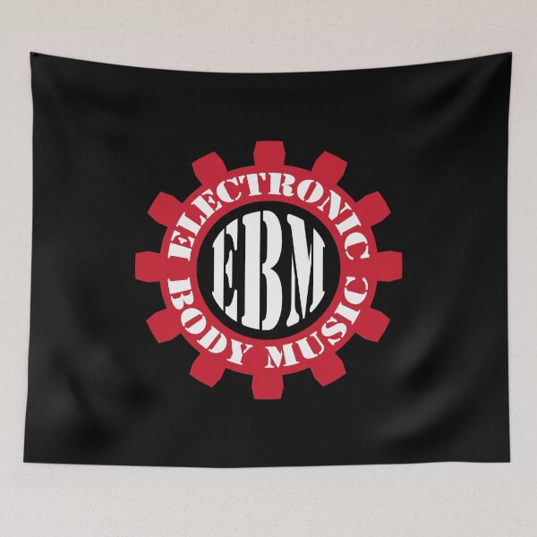 Item preview, Electronic Body Music EBM gear red designed and sold by lathspell.