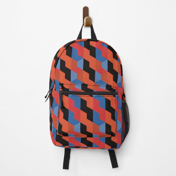 Item preview, Pixelated Pattern - Red, Black and Blue designed and sold by PropRocket.