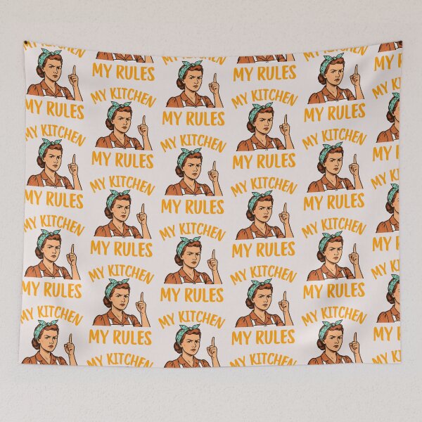 Item preview, Funny mom gifts My Kitchen my rules designed and sold by erozzz.