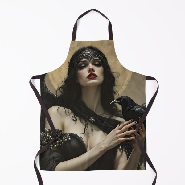 Item preview, Goddess Morrigan with Raven. designed and sold by SoniaSarkali.