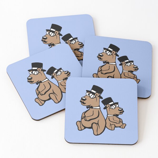 Item preview, 2 Bear Sir Child Dad Family Gentlemen Mr. Monocle Top Hat designed and sold by shirt-o-mat.