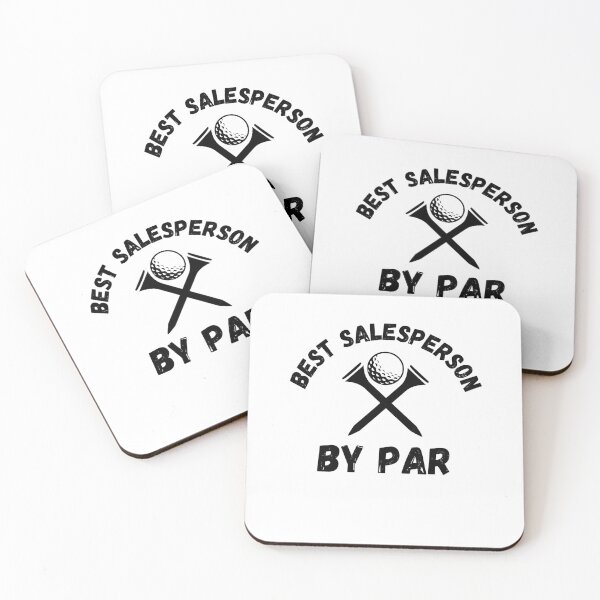 Item preview, Best Salesperson by par funny sales golfing humor designed and sold by snowry.