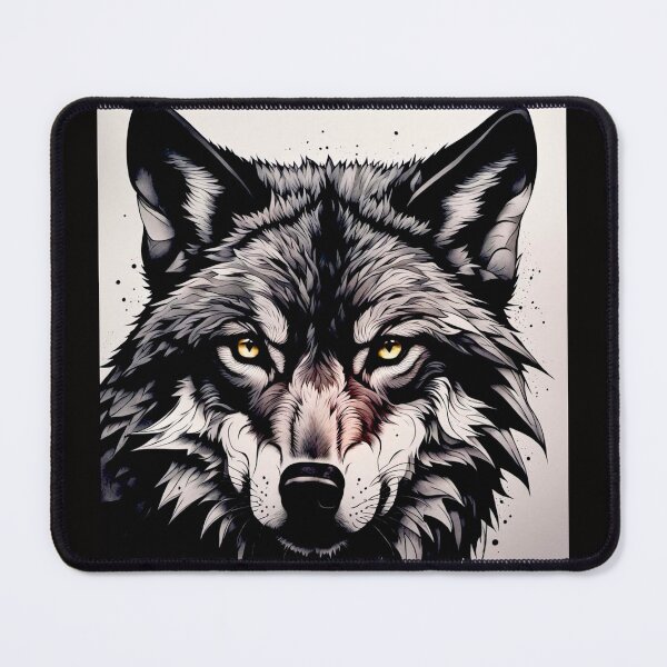 Item preview, Artistic Wolf Tattoo#1 designed and sold by Helios Be. Lavsh.
