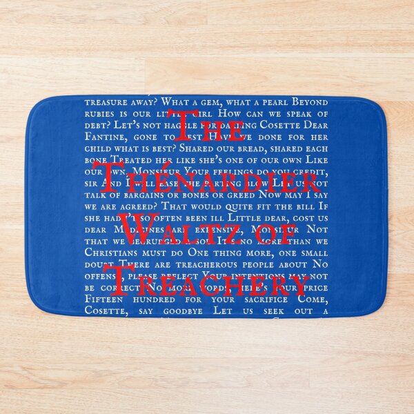 Item preview, Les Miserable Lyrics designed and sold by broadwaygirl142.