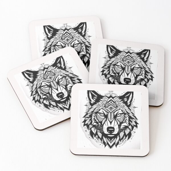 Item preview, Artistic Wolf Tattoo#3 designed and sold by Helios Be. Lavsh.