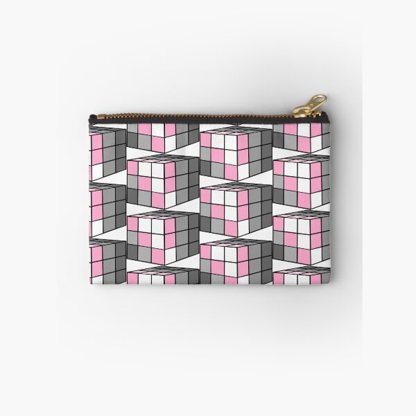 Item preview, Rubik Demigirl Pride Flag Cube designed and sold by HarveyHandcraftsandDesigns.