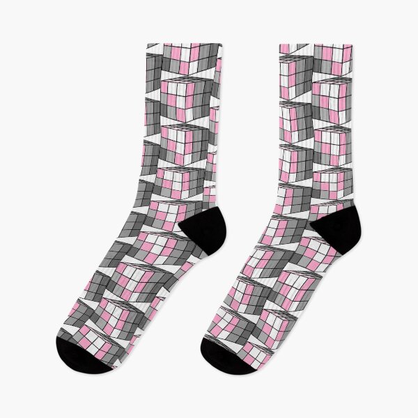 Item preview, Rubik Demigirl Pride Flag Cube designed and sold by HarveyHandcraftsandDesigns.