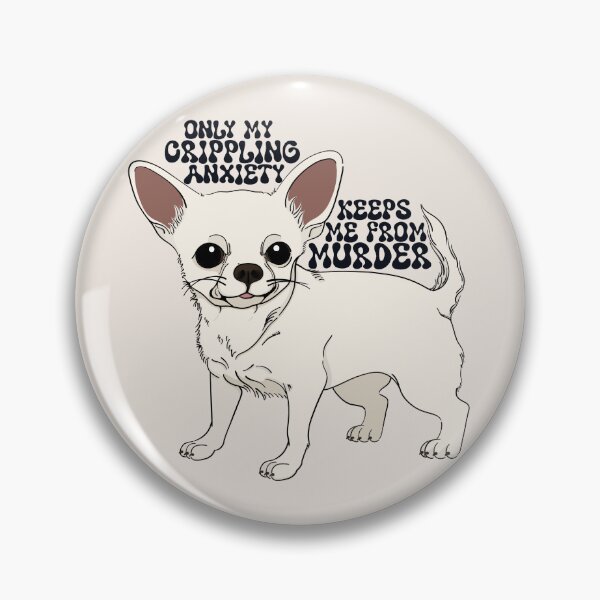 Item preview, Anxious Chihuahua designed and sold by Mischief & Mythos.