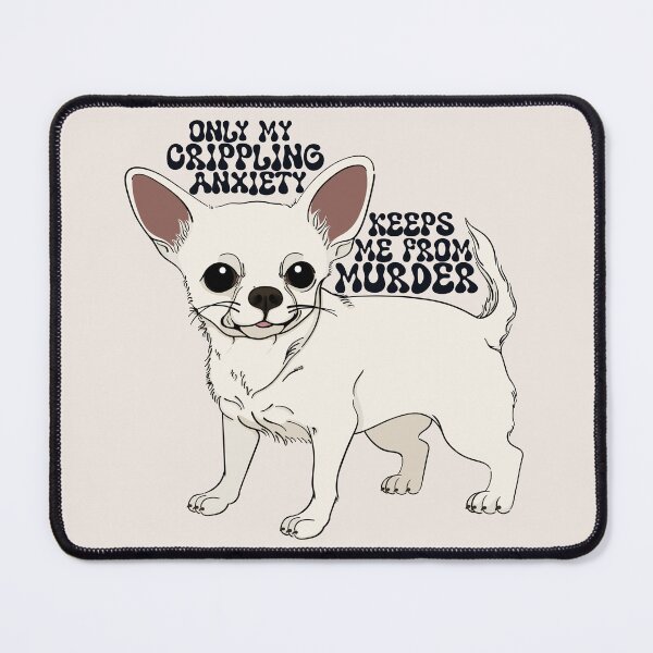 Item preview, Anxious Chihuahua designed and sold by Mischief & Mythos.