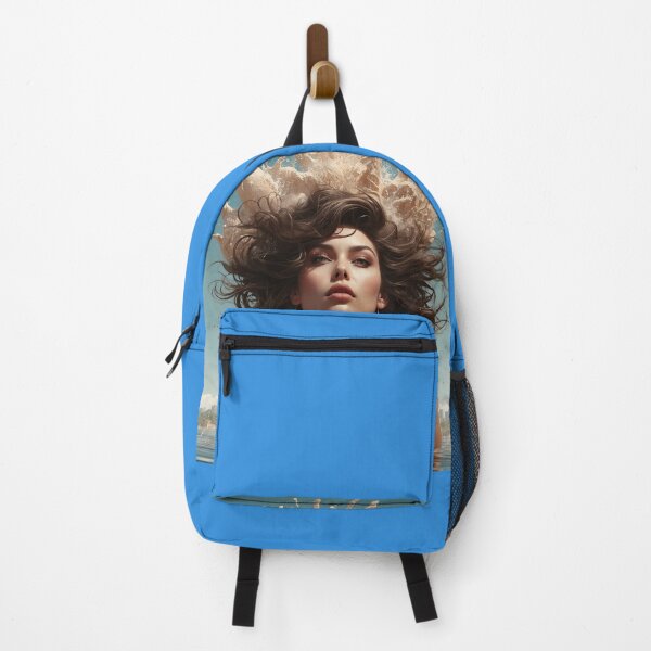 Item preview, A woman emerges from a still, peaceful lake. designed and sold by KilianSzmid.