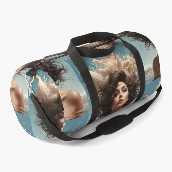 Item preview, A woman emerges from a still, peaceful lake. designed and sold by KilianSzmid.