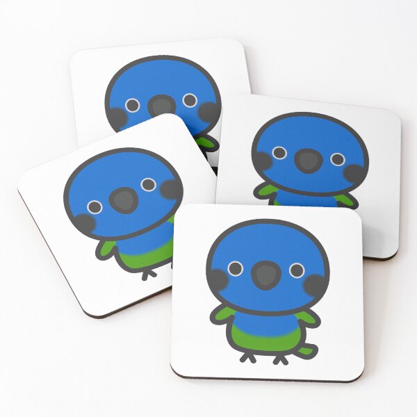 Item preview, Blue-headed parrot designed and sold by INKOYADO.