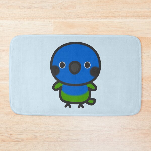 Item preview, Blue-headed parrot designed and sold by INKOYADO.