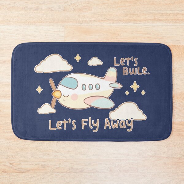 Item preview, Let’s Fly Away – Cute Pastel Airplane Cartoon Illustration designed and sold by Tidarat-27.