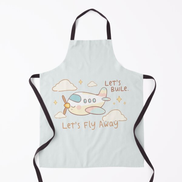 Item preview, Let’s Fly Away – Cute Pastel Airplane Cartoon Illustration designed and sold by Tidarat-27.