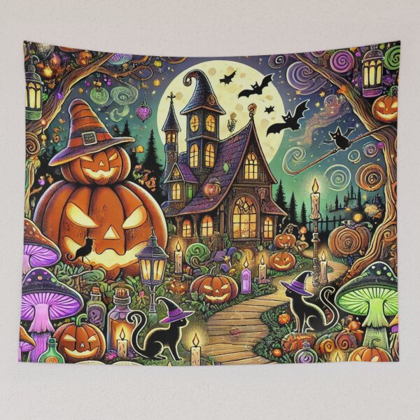 Item preview, Whimsy of the Wicked Hollow designed and sold by Dream Bloom Gallery.
