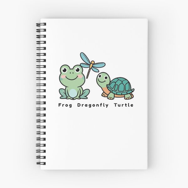 Item preview, Frog Dragonfly Turtle designed and sold by LewpyG.