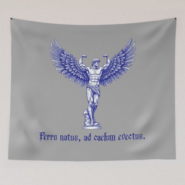 Item preview,  Ferro natus, ad caelum evectus. designed and sold by mrchavish.