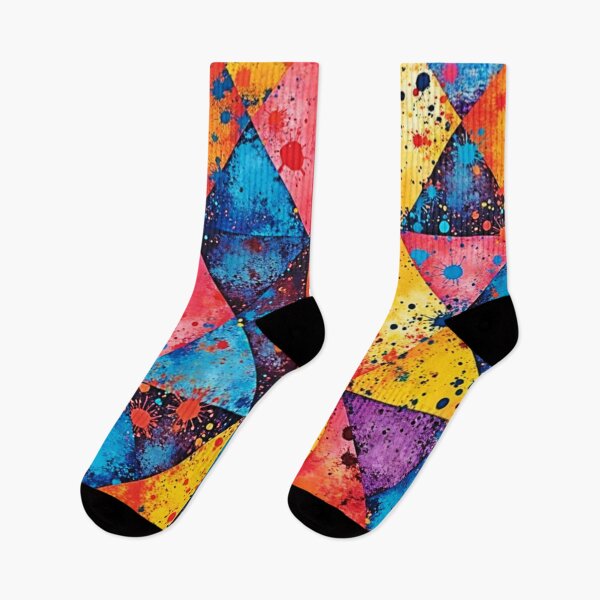 Item preview, Geometric Art: Vibrant Chaos designed and sold by Health And Fitness Posts e-Store.