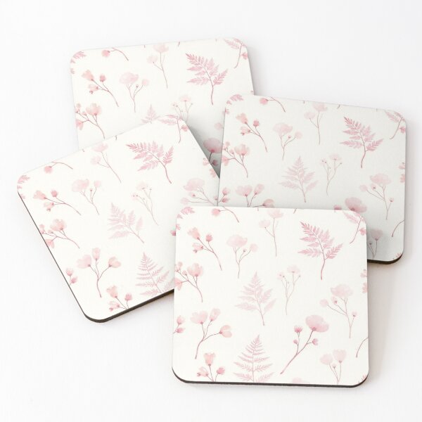 Item preview, Soft pink and beige botanical look designed and sold by PeacefulD-signs.