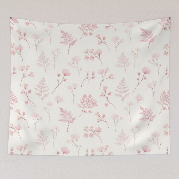 Item preview, Soft pink and beige botanical look designed and sold by PeacefulD-signs.