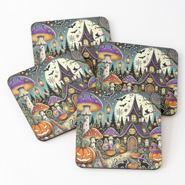 Item preview, Moonlit Mischief Manor designed and sold by Dream Bloom Gallery.